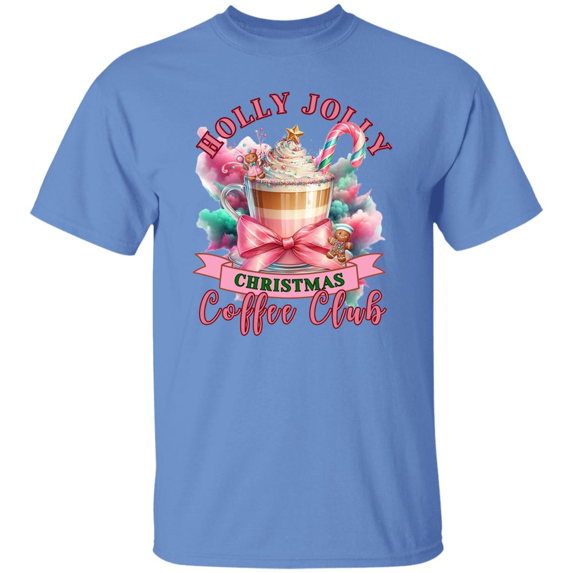 Holly Jolly Coffee T-Shirt winter holiday decor